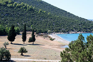 Strand im Osten des Peloponnes