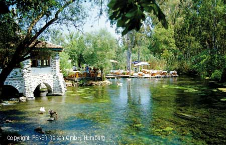 Das Cennet Restaurant in Akyaka in der T&uuml;rkei