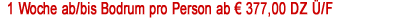 Reisepreis f&uuml;r das Hotel Silvanus