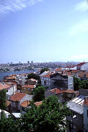 Blick &uuml;ber das Viertel Fener
