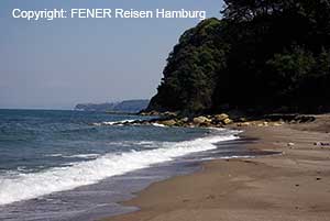 Strand in der Umgebung von Akcakoca an der westlichen t&uuml;rkischen Schwarzmeerk&uuml;ste