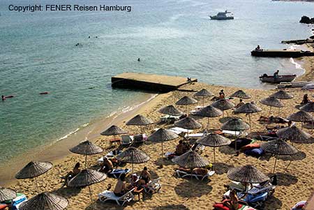 Der Hotel Strand, des Hotel Antik in Sinop in der T&uuml;rkei an der Schwarzmeer K&uuml;ste
